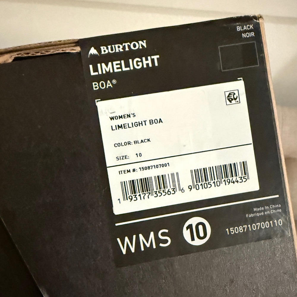 NWT Burton Limelight Women’s Boa Snowboard Boots - Picture 7 of 9
